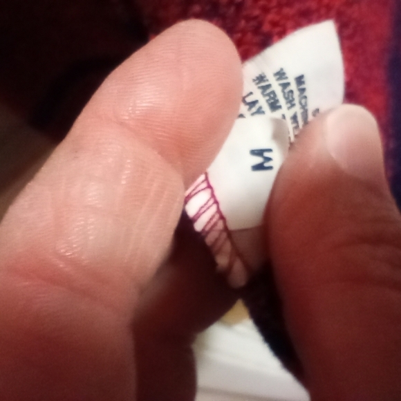 Blake by Devon Vintage Union Made Striped Open Front Cardigan Women's Medium - Picture 11 of 11